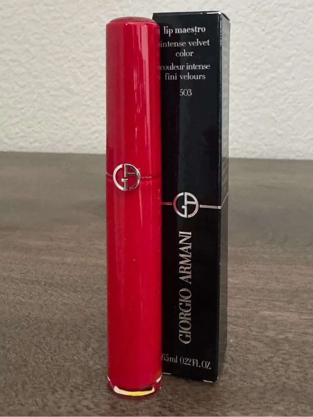 Giorgio Armani Lip Maestro Intense Velvet Red Lip Color